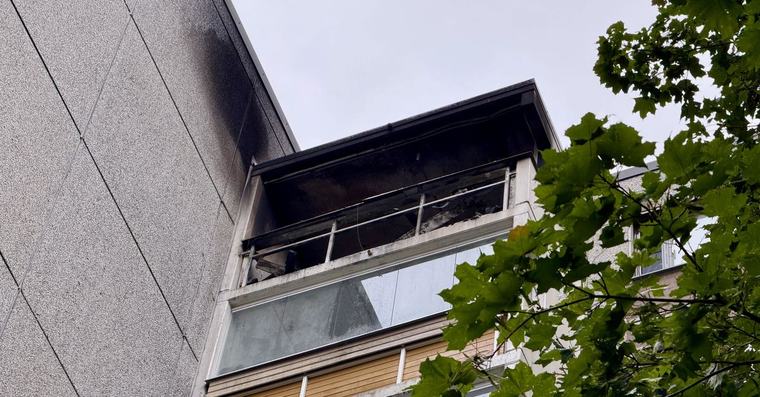Vantaan Hakunilassa syttyi tulipalo kerrostalon parvekkeella – naapuri heräsi oven paukutukseen ja palohälyttimen ääneen