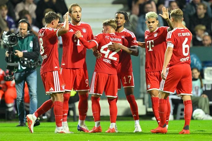 Kane double sends Bayern into German Cup second round