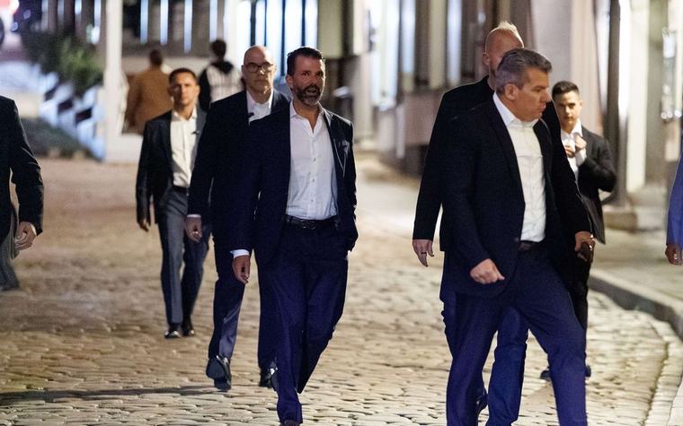 Trump jr. yllätti Tallinnassa – Tapasi suomalaisen kohu­miljonäärin