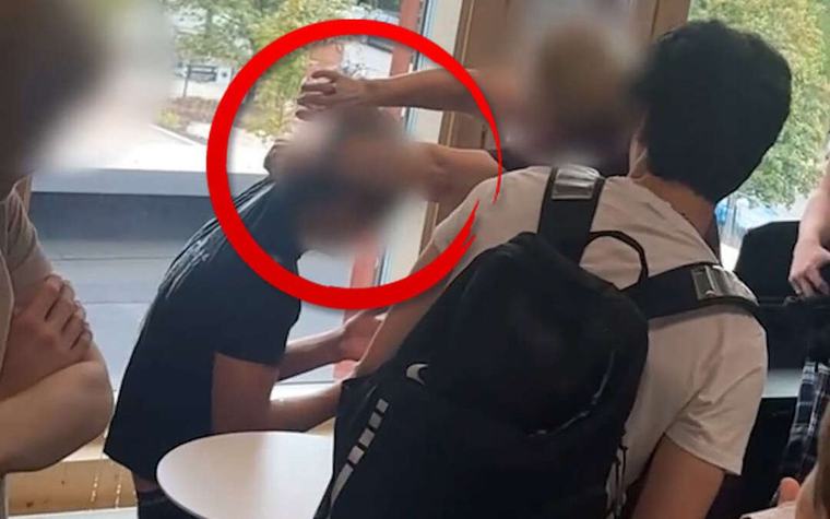 Video: Rehtori menetti malttinsa – Kaatoi vettä opiskelijan niskaan